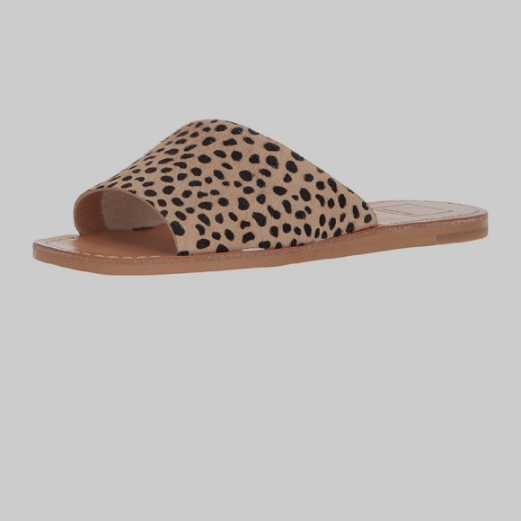 Dolce Vita Shoes - Dolce vita Women's leopard Cato Slide Sandal